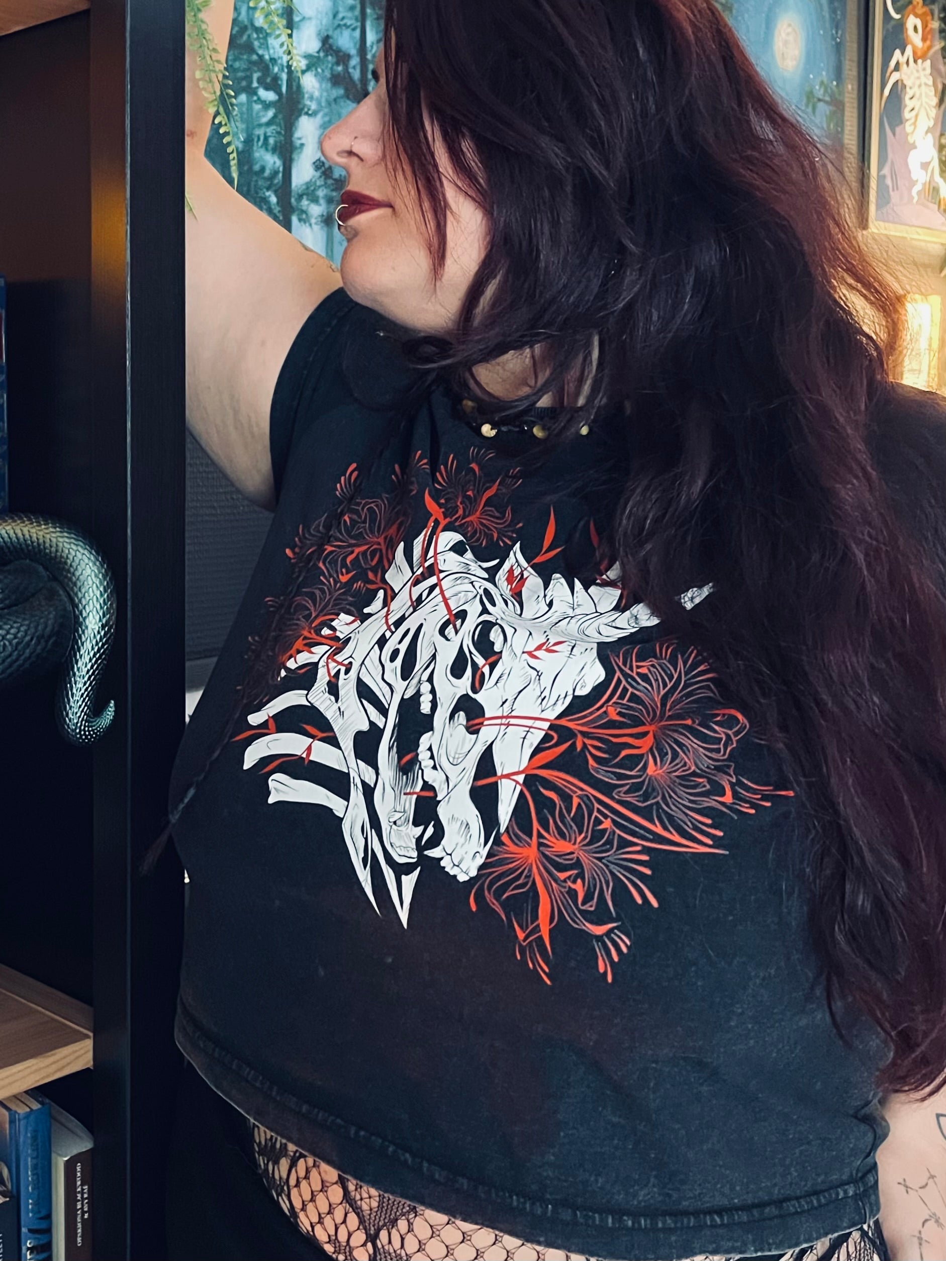 Crop top - « Death Lycoris » LVB série limitée
