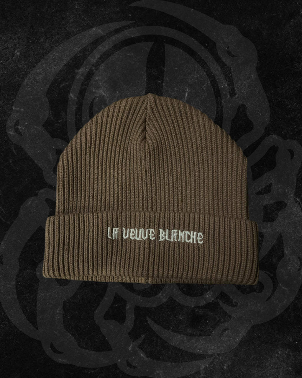 Bonnet brodé fisherman Signature LVB