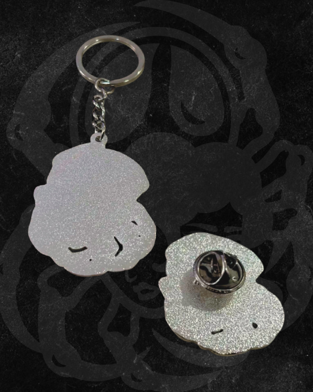 Lot pins + porte-clés Signature LVB