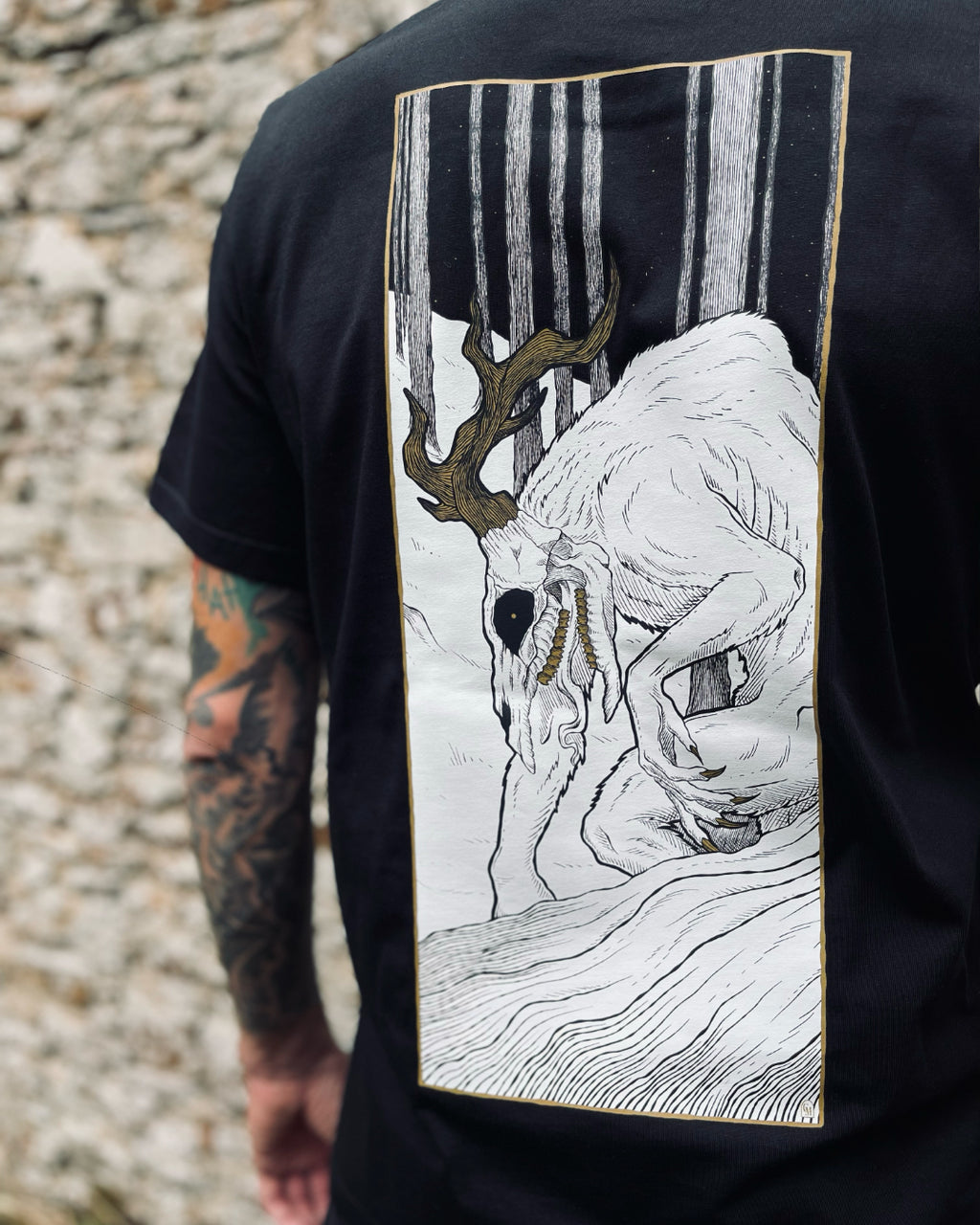 T-shirt Collab unisexe - « Wendigo » LVB série limitée