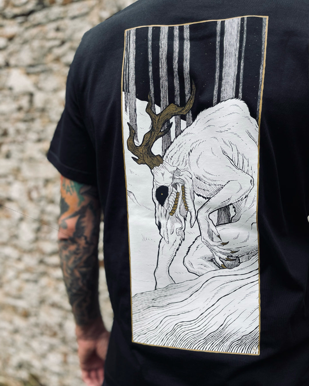 T-shirt Collab unisexe - « Wendigo » LVB série limitée