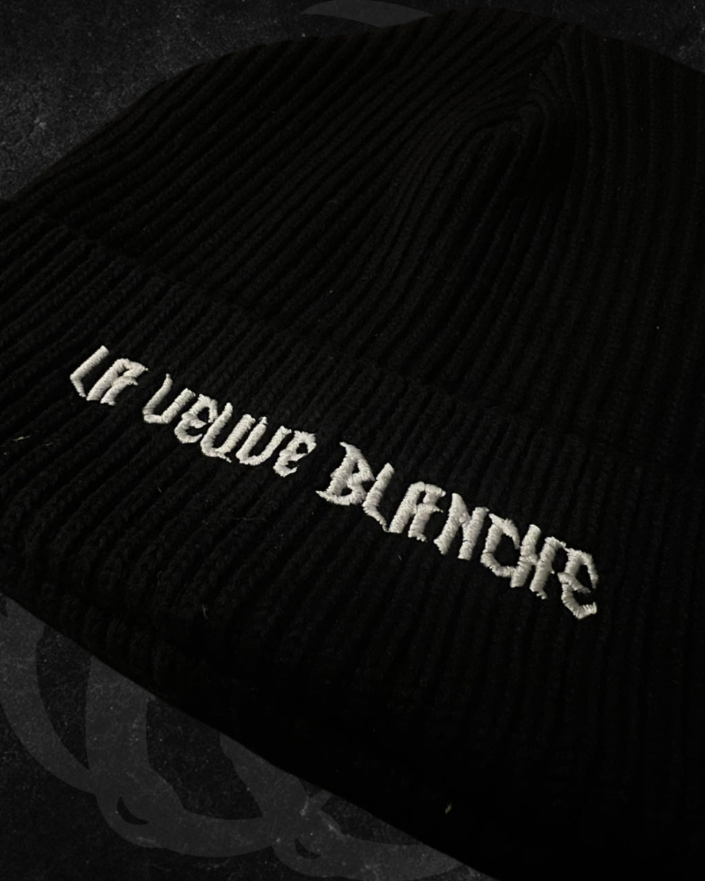 Bonnet brodé fisherman Signature LVB