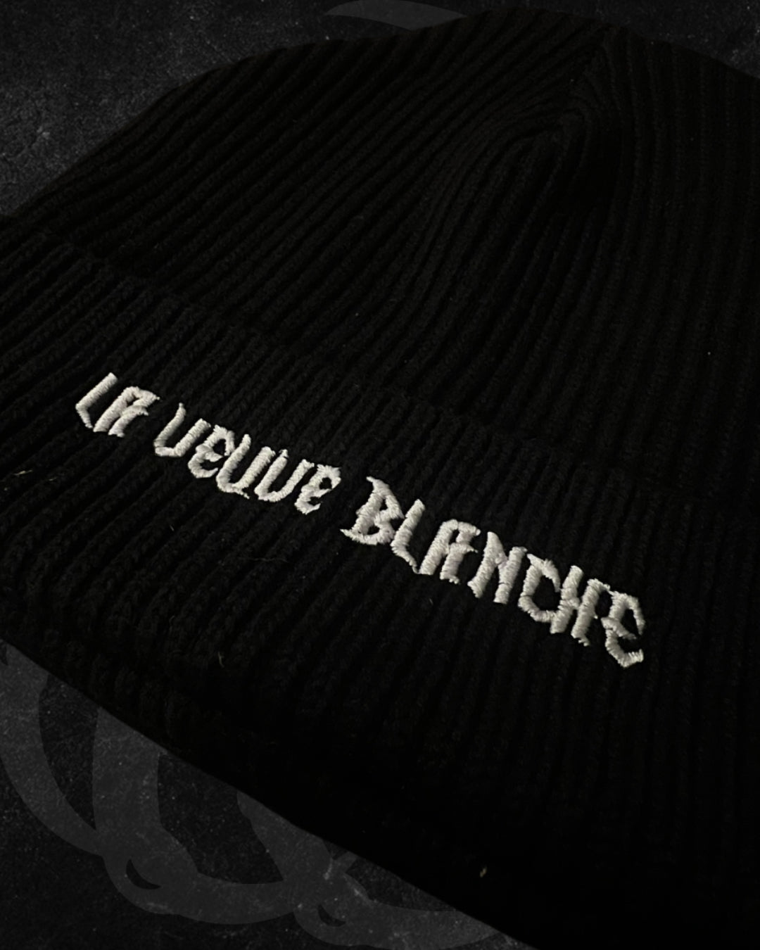 Bonnet brodé fisherman Signature LVB