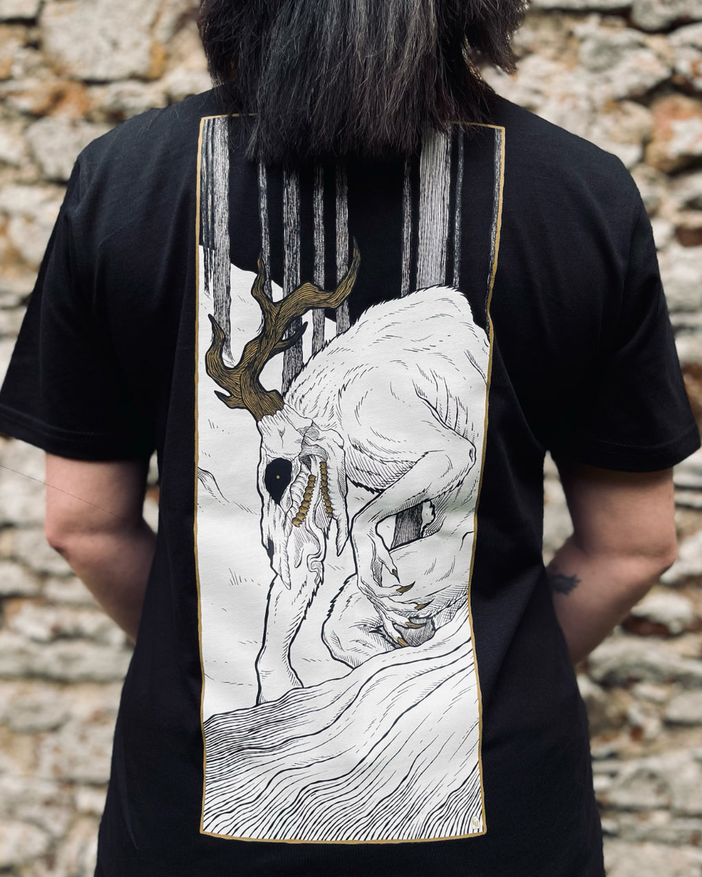 T-shirt Collab unisexe - « Wendigo » LVB série limitée