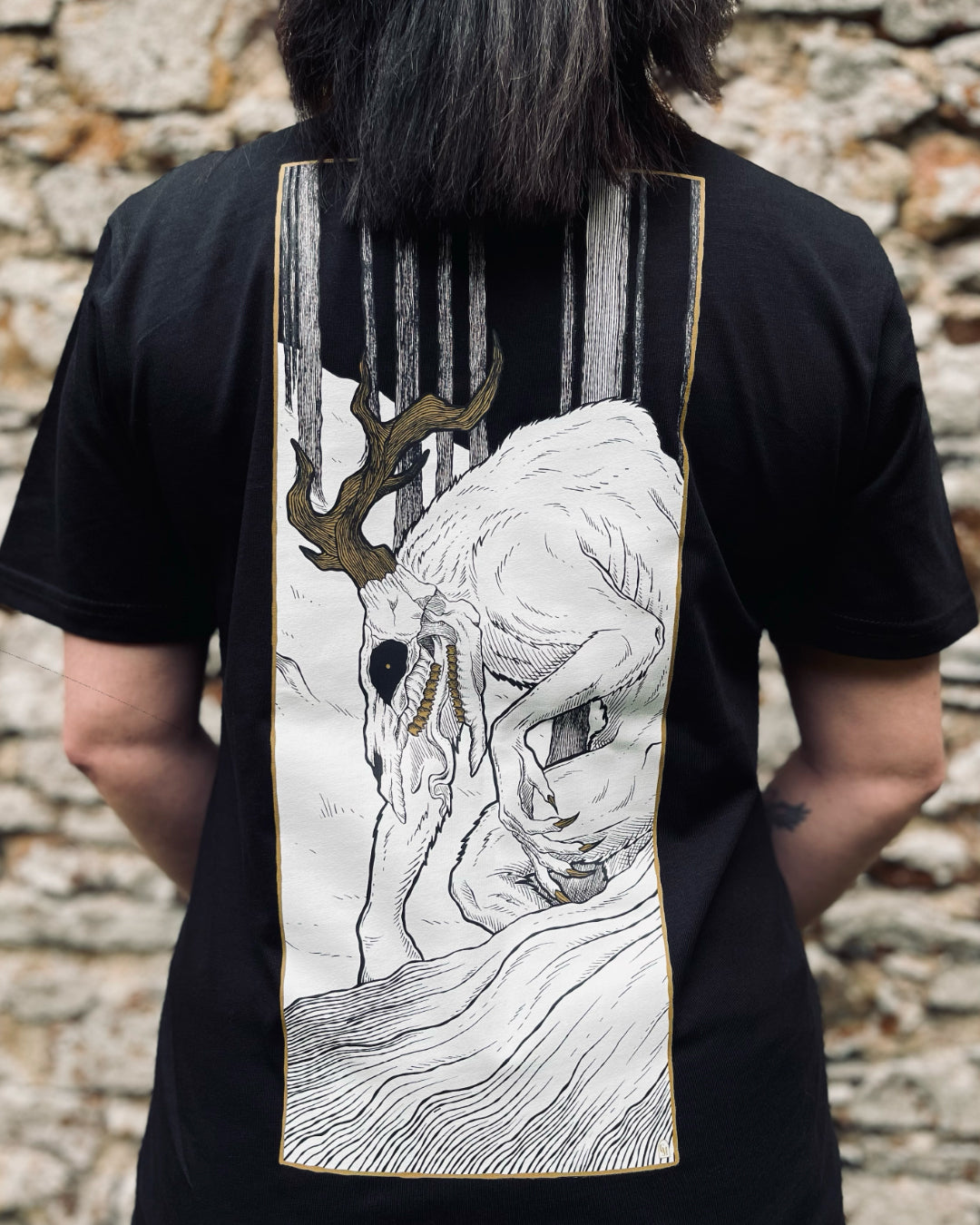 T-shirt Collab unisexe - « Wendigo » LVB série limitée