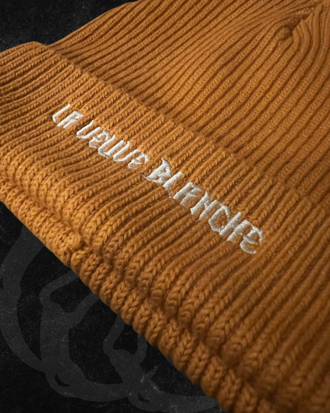 Bonnet brodé fisherman Signature LVB