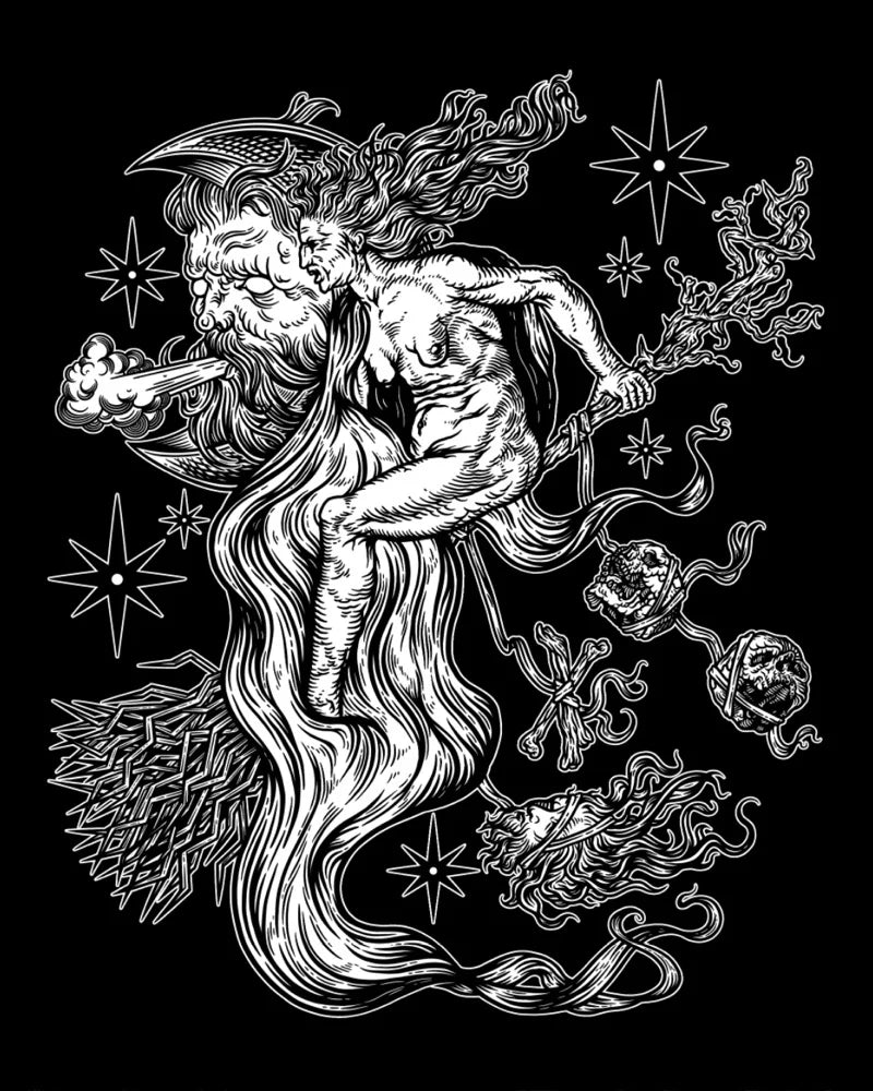 T-shirt Collab unisexe - « Wind Huntress » LVB série limitée