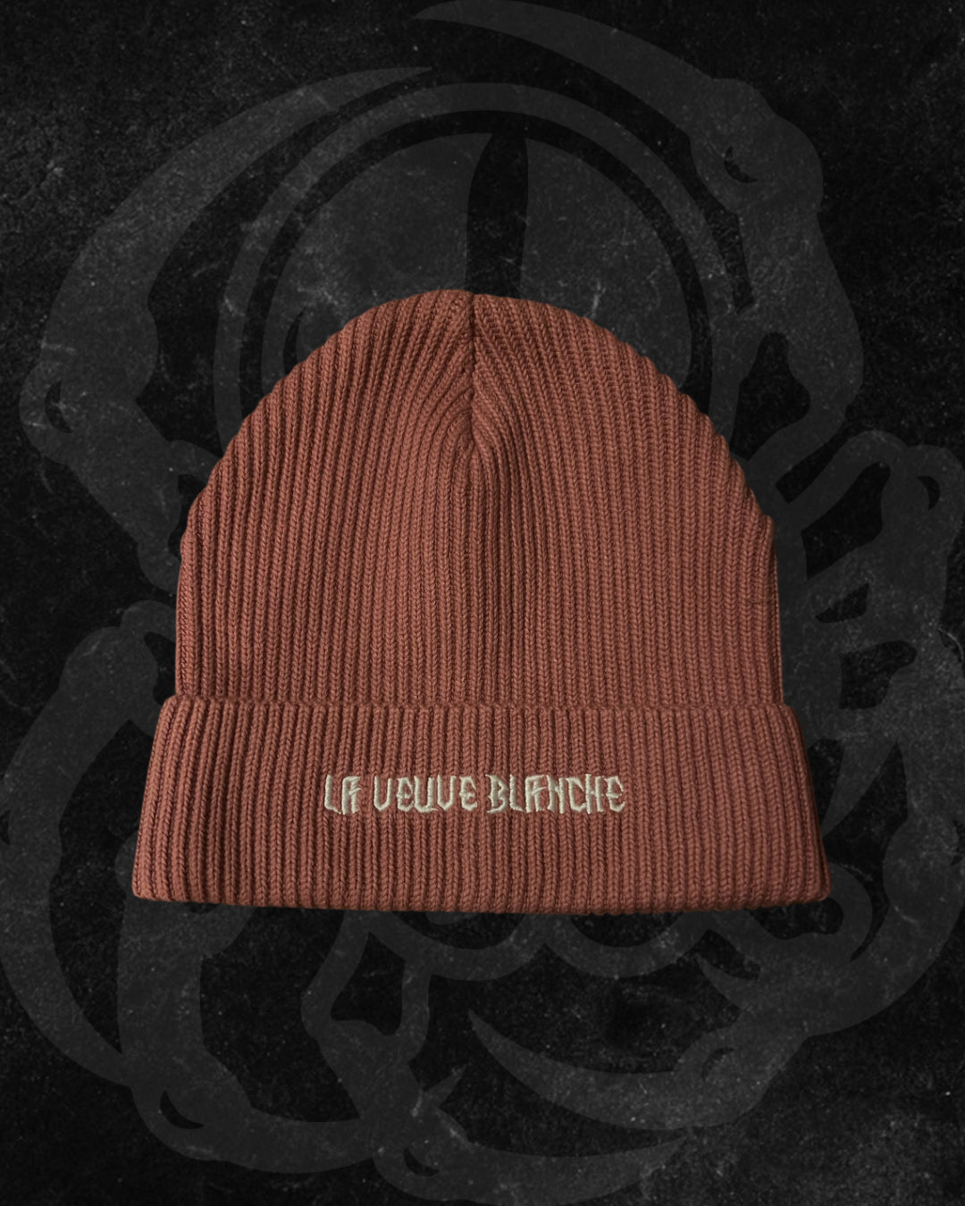 Bonnet brodé fisherman Signature LVB