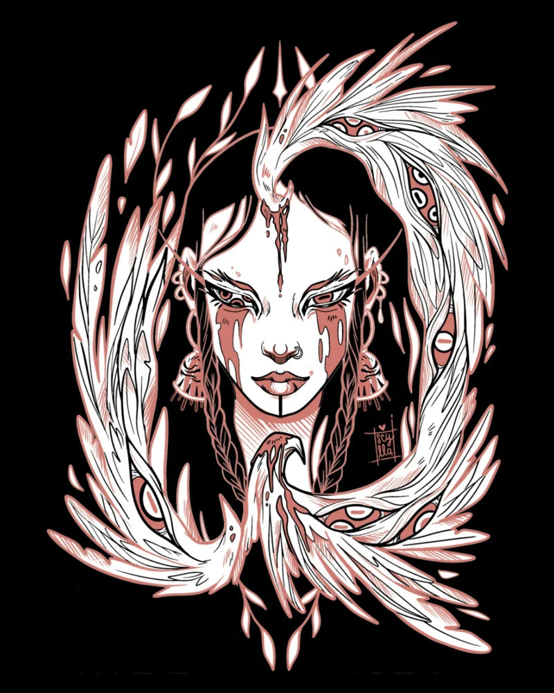 T-shirt Collab unisexe - « Sicilian Owl » LVB série limitée