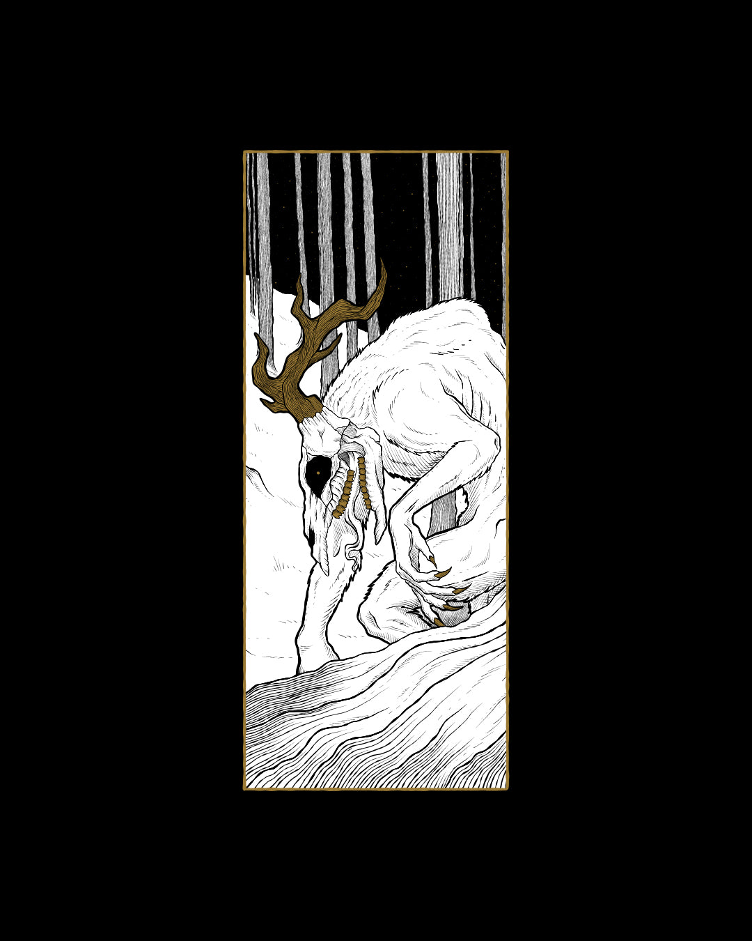 T-shirt Collab - « Wendigo » LVB série limitée