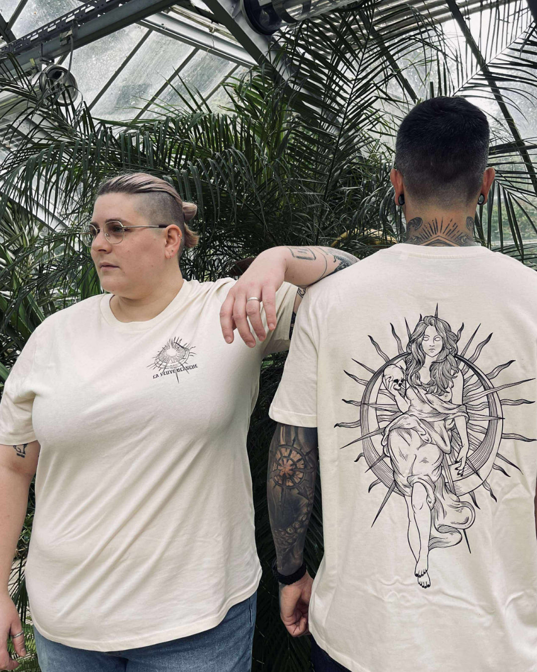 T-shirt Collab unisexe - « High Priestess » LVB série limitée